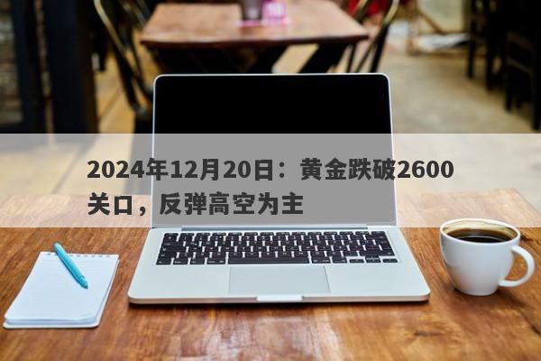 2024年12月20日：黄金跌破2600关口，反弹高空为主