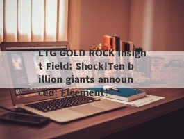 LTG GOLD ROCK Insight Field: Shock!Ten billion giants announced: Fleement!